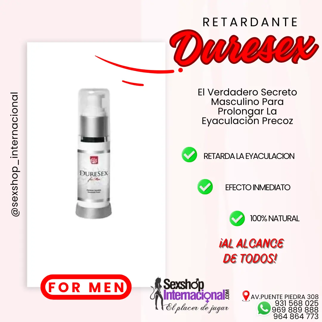 DURESEX SPRAY SECRETO MASCULINO PROLONGADOR SEXSHOP931568025