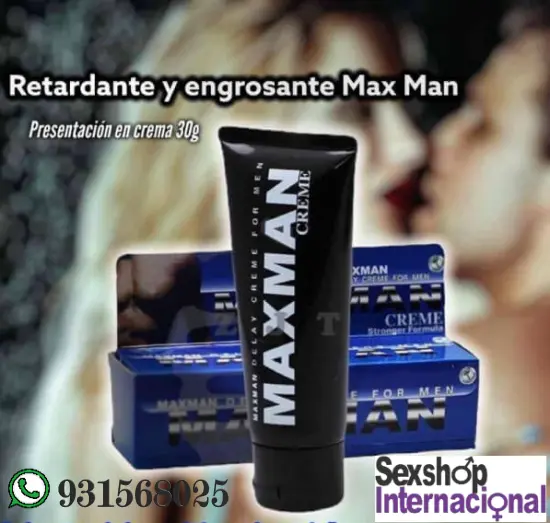 MAXMAN CREMA EXTENDEDORA VIRIL Y ERECTORA NATURAL 931568025