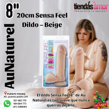 CONSOLADOR Au Naturel 20cm Sensa Feel Dildo Beige WhatsAp921 682 770- 969 889 888 