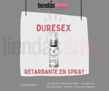 Duresex Spray Retardante eyaculación precoz - TIENDAS AMOR IZAGUIRRE